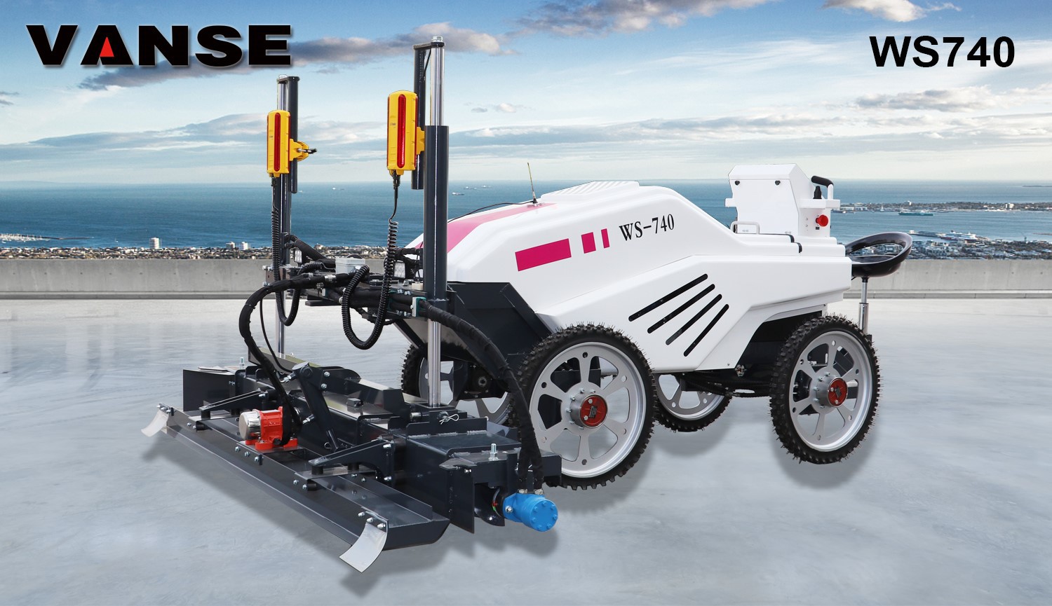 VANSE-WS740 concrete laser leveling machine VANSE-WS740 concrete laser leveling machine